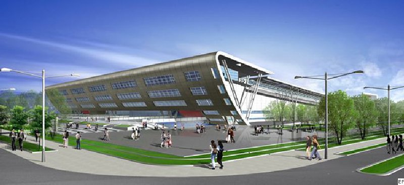 安徽國際會展中心外觀圖