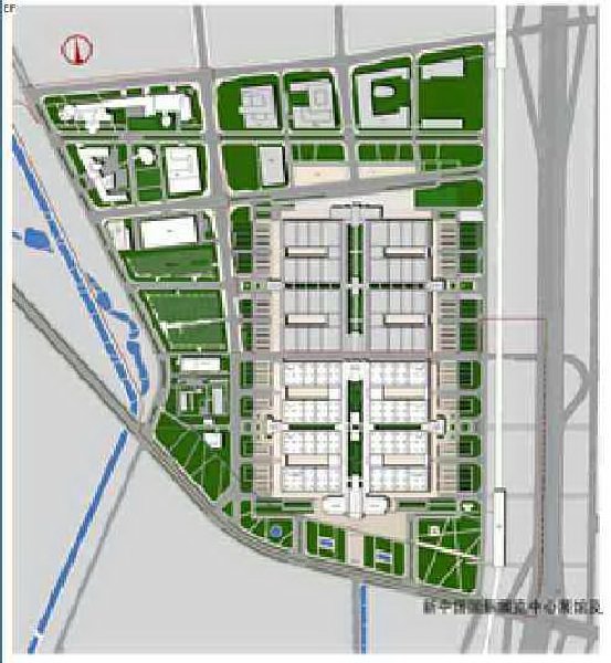 中國(guó)國(guó)際展覽中心(順義新館)場(chǎng)館圖