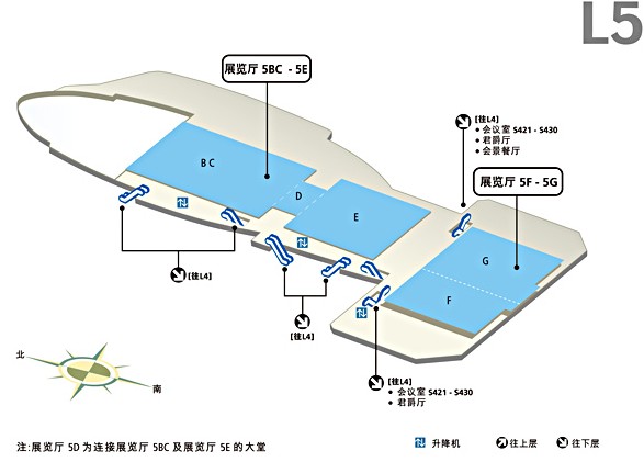 香港會(huì)議展覽中心場(chǎng)館圖