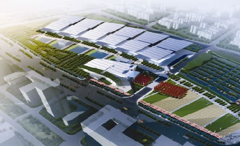 南京國(guó)際博覽中心(河西)場(chǎng)館圖