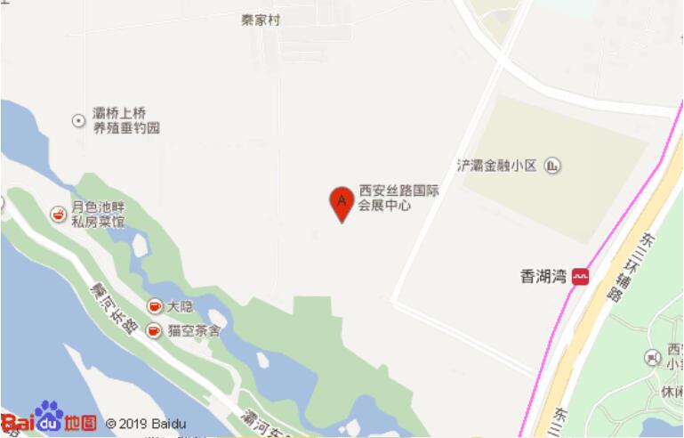 西安國際會(huì)展中心交通圖